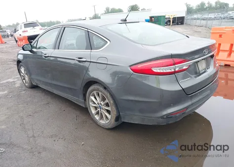 2017 Ford Fusion Se from USA, damaged, VIN 3FA6P0HD6HR309888